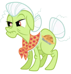 Size: 5362x5584 | Tagged: safe, artist:estories, derpibooru import, granny smith, pony, absurd resolution, simple background, solo, transparent background, vector