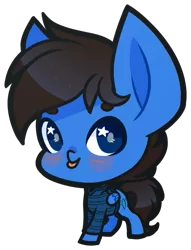 Size: 503x657 | Tagged: safe, artist:ak4neh, derpibooru import, oc, oc:mcminetube, unofficial characters only, pegasus, pony, chibi, male, simple background, solo, stallion, starry eyes, transparent background, wingding eyes