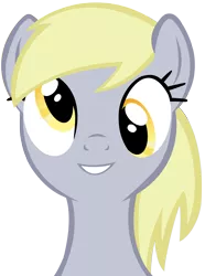 Size: 3152x4241 | Tagged: safe, artist:craftybrony, derpibooru import, derpy hooves, pegasus, pony, cute, derp, derpabetes, female, looking at you, mare, simple background, smiling, solo, transparent background, vector