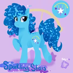 Size: 1100x1100 | Tagged: safe, artist:angexci, derpibooru import, oc, oc:sparkling stars, unofficial characters only, pony, unicorn, cutie mark, reference sheet, solo