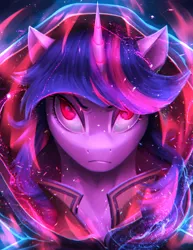 Size: 1024x1326 | Tagged: safe, artist:glitteronin, derpibooru import, twilight sparkle, pony, female, fire emblem, mare, solo