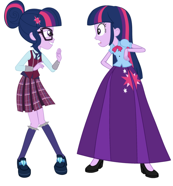 Size: 1876x2017 | Tagged: safe, alternate version, artist:cartoonmasterv3, derpibooru import, sci-twi, twilight sparkle, twilight sparkle (alicorn), alicorn, equestria girls, clothes, long skirt, simple background, skirt, solo, transparent background