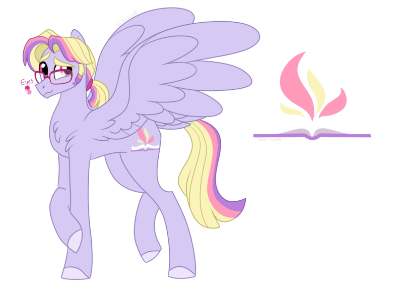 Size: 1280x900 | Tagged: safe, artist:faith-wolff, derpibooru import, oc, unofficial characters only, pegasus, pony, commission, cutie mark, glasses, magical lesbian spawn, male, next generation, offspring, parent:fluttershy, parent:twilight sparkle, parents:twishy, sideburns, simple background, solo, stallion, transparent background