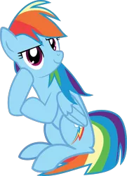 Size: 929x1284 | Tagged: safe, artist:crystalmagic6, derpibooru import, rainbow dash, pegasus, pony, equestria girls, spring breakdown, angry eyes, female, mare, simple background, sitting, smiling, solo, transparent, transparent background, vector