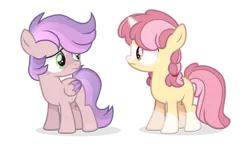 Size: 1280x745 | Tagged: safe, artist:foxysparkle, derpibooru import, oc, unofficial characters only, pegasus, pony, unicorn, colt, half-siblings, magical lesbian spawn, male, offspring, parent:apple bloom, parent:scootaloo, parent:sweetie belle, parents:scootabelle, parents:sweetiebloom