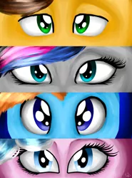 Size: 5200x7032 | Tagged: safe, artist:elliemagic, derpibooru import, ponified, pony, absurd resolution, benny, emmet brickowski, lego, the lego movie, unikitty, wyldstyle