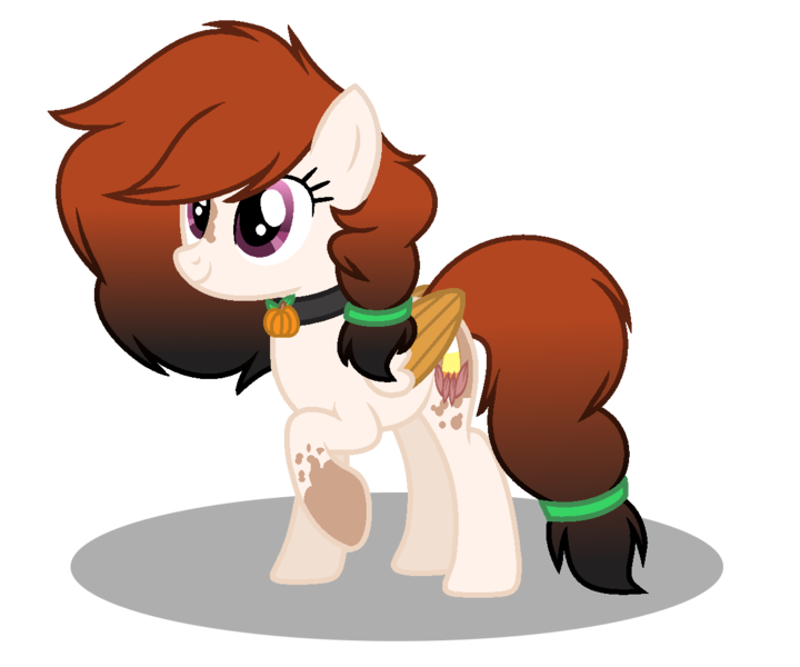 Size: 1179x982 | Tagged: safe, artist:gentlevixengal135, derpibooru import, oc, oc:autumn spice, pegasus, pony, choker, female, mare, simple background, solo, transparent background, two toned wings, wings