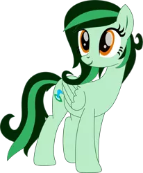 Size: 951x1153 | Tagged: safe, artist:rd4590, derpibooru import, oc, oc:eden shallowleaf, unofficial characters only, pegasus, pony, base used, simple background, smiling, solo, transparent background