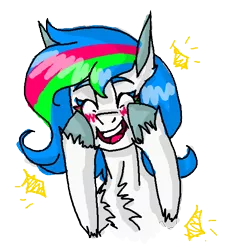 Size: 550x600 | Tagged: safe, artist:captainofhopes, derpibooru import, oc, oc:filly brush, pegasus, pony, blushing, chest fluff, cute, female, mare, ocbetes, simple background, solo, transparent background