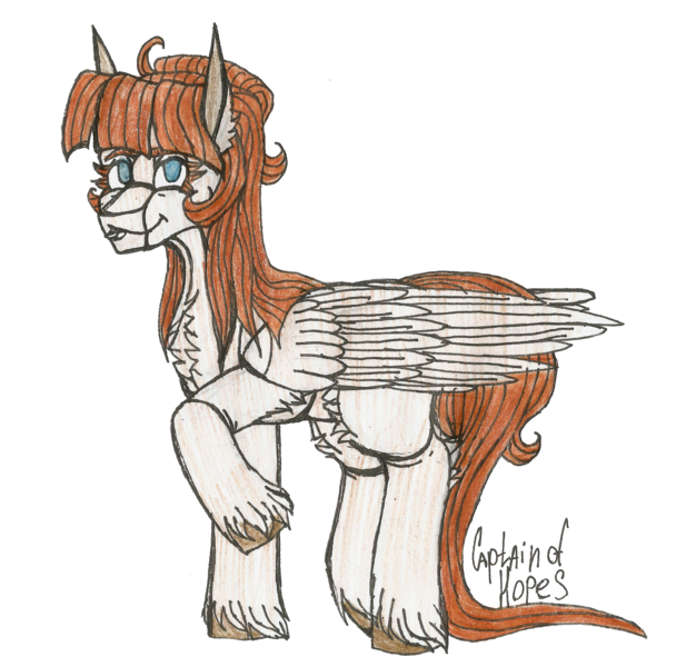 Size: 3090x2960 | Tagged: safe, artist:captainofhopes, derpibooru import, oc, oc:jessie, pegasus, pony, female, high res, mare, signature, simple background, traditional art, transparent background