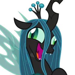 Size: 3000x3000 | Tagged: artist:cheezedoodle96, changeling, crazylis, derp, derpibooru import, faic, female, insanity, laughing, queen chrysalis, safe, simple background, solo, svg, .svg available, the beginning of the end, transparent background, vector