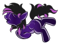 Size: 1018x740 | Tagged: semi-grimdark, artist:darkstorm619, derpibooru import, oc, oc:starless moon, unofficial characters only, bat pony, pony, asphyxiation, bat pony oc, bat wings, bondage, breathplay, encasement, female, latex, latex suit, solo, stuck, wings