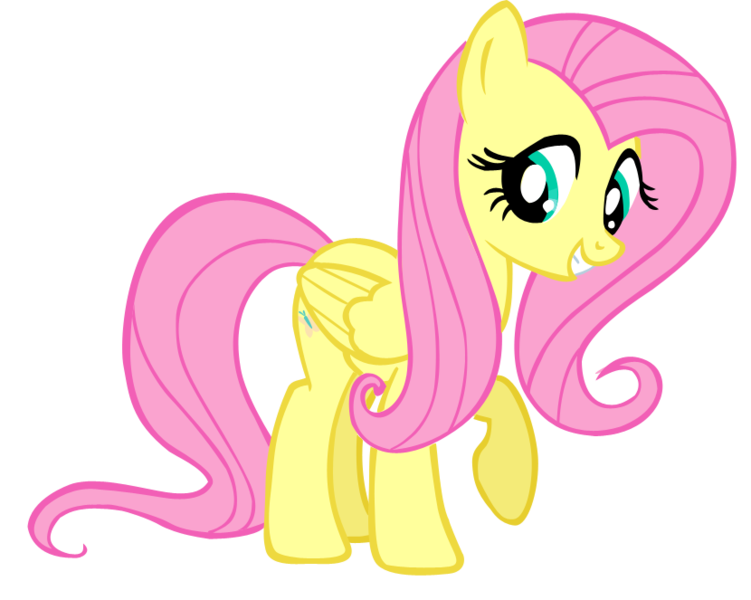 Size: 830x663 | Tagged: safe, artist:coolez, derpibooru import, fluttershy, pegasus, pony, the ticket master, cute, female, mare, raised hoof, shyabetes, simple background, smiling, solo, transparent background, vector