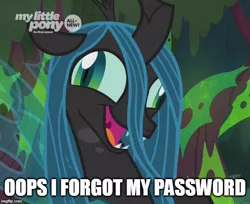 Size: 612x500 | Tagged: bust, changeling, changeling queen, crazy face, crazylis, cropped, derp, derpibooru import, edit, edited screencap, faic, female, queen chrysalis, safe, screencap, solo, the beginning of the end