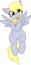 Size: 2370x5000 | Tagged: safe, artist:salemcat, derpibooru import, derpy hooves, pegasus, pony, cute, food, muffin, simple background, solo, transparent background, vector