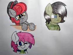 Size: 2560x1920 | Tagged: safe, artist:thebadbadger, derpibooru import, oc, oc:jasmine shade, oc:lilac, oc:ruby roulette, pony