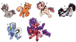 Size: 1591x893 | Tagged: safe, artist:oxy-diamond, derpibooru import, oc, earth pony, pegasus, pony, unicorn