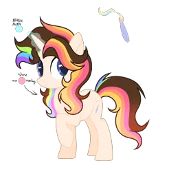 Size: 2360x2400 | Tagged: safe, artist:thesmall-artist, derpibooru import, oc, oc:colour swirl, pony, unicorn, base used, looking at you, magic, male, raised hoof, simple background, solo, stallion, transparent background