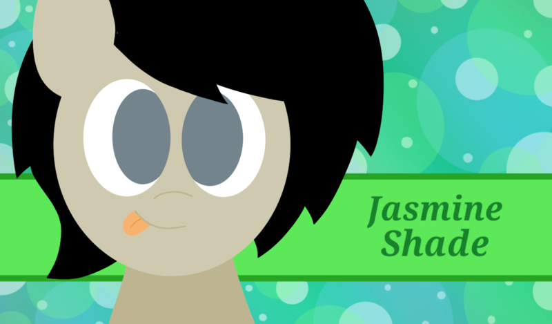 Size: 1280x750 | Tagged: safe, artist:thebadbadger, derpibooru import, oc, oc:jasmine shade, pony