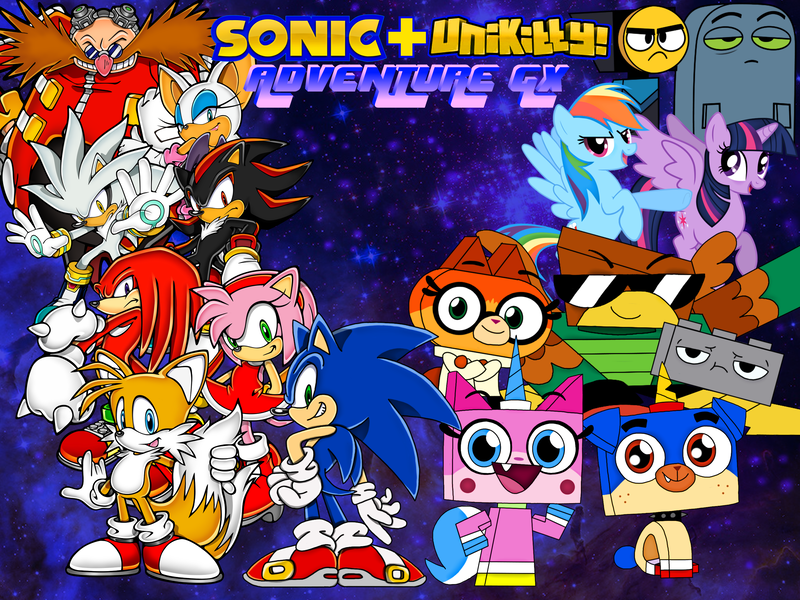 Size: 3024x2268 | Tagged: alicorn, amy rose, artist:lachlandingoofficial, crossover, derpibooru import, doctor eggman, dr. fox, hawkodile, high res, knuckles the echidna, lego, miles "tails" prower, puppycorn, rainbow dash, richard, rouge the bat, safe, shadow the hedgehog, silver the hedgehog, sonic the hedgehog, sonic the hedgehog (series), the lego movie, twilight sparkle, twilight sparkle (alicorn), unikitty, unikitty! (tv series)