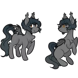Size: 2000x2000 | Tagged: safe, artist:poofindi, derpibooru import, oc, unofficial characters only, bat pony, pony, bat pony oc, bat wings, digital art, simple background, wings