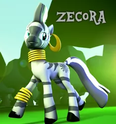 Size: 656x699 | Tagged: 3d, 3d model, artist:beardeddoomguy, artist:commodor-richter, derpibooru import, downloadable, gmod, safe, solo, zebra, zecora, .zip file at source