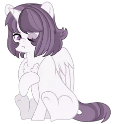 Size: 1712x1704 | Tagged: safe, artist:rosebuddity, derpibooru import, oc, oc:morning star, alicorn, pony, female, magical lesbian spawn, mare, offspring, parent:fluttershy, parent:twilight sparkle, parents:twishy, simple background, solo, transparent background