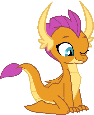 Size: 302x368 | Tagged: 1000 hours in paint.net, artist:westrail642fan, cute, derpibooru import, dragon, dragoness, female, kneeling, one eye closed, safe, simple background, smolder, smolderbetes, solo, transparent background, uprooted, wink