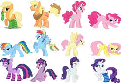 Size: 1008x695 | Tagged: suggestive, artist:brokepegasus, artist:kayman13, artist:slb94, artist:trotsworth, derpibooru import, applejack, fluttershy, pinkie pie, rainbow dash, rarity, twilight sparkle, pony, applejack (male), balloonbutt, bedroom eyes, bubble berry, butt, butterscotch, clothes, confused, dusk shine, elusive, hatless, male six, mane six, missing accessory, omg, plot, rainbow blitz, rule 63, sexy six, simple background, socks, striped socks, surprised, transparent background, underwear, wtf