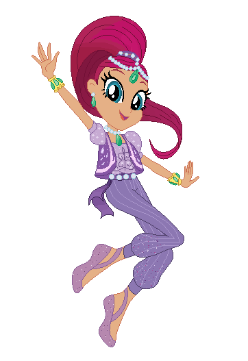 Size: 362x527 | Tagged: safe, artist:cookiechans2, artist:forevur, artist:uranus, derpibooru import, human, equestria girls, base used, equestria girls-ified, shimmer, shimmer and shine, solo