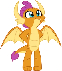 Size: 5086x5863 | Tagged: absurd resolution, artist:jhayarr23, cute, derpibooru import, dragon, dragoness, edit, female, marks for effort, safe, simple background, smolder, smolderbetes, solo, transparent background, vector, vector edit