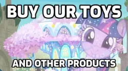 Size: 1024x574 | Tagged: buy our toys, caption, derpibooru import, edit, edited screencap, female, image macro, safe, screencap, solo, text, treehouse of harmony, treelight sparkle, twilight sparkle, uprooted