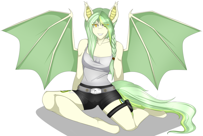 Size: 5930x3980 | Tagged: suggestive, artist:cannoncar, derpibooru import, oc, oc:olive gale, anthro, bat pony, unguligrade anthro, anthro oc, bat pony oc, bat wings, breasts, erect nipples, female, nipple outline, solo, solo female, wings