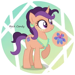 Size: 3320x3328 | Tagged: safe, artist:razorbladetheunicron, derpibooru import, amethyst star, saffron masala, oc, unofficial characters only, pony, unicorn, lateverse, alternate universe, bandana, base used, curved horn, cutie mark, ear piercing, earring, eyeshadow, female, fusion, horn, jewelry, makeup, mare, piercing, simple background, solo, transparent background