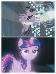 Size: 3106x4096 | Tagged: safe, derpibooru import, edit, edited screencap, screencap, mean twilight sparkle, tree of harmony, pony, the mean 6, what lies beneath, clone, comic, screencap comic, treelight sparkle