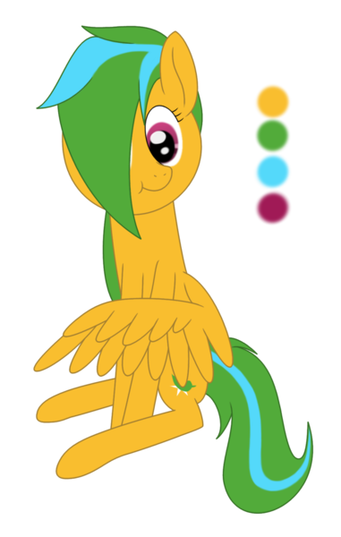 Size: 1065x1675 | Tagged: safe, artist:hopesome-way, derpibooru import, oc, oc:gleaming copse, unofficial characters only, pegasus, pony, female, mare, simple background, sitting, solo, transparent background