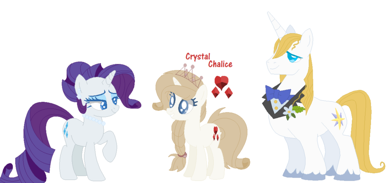 Size: 1282x600 | Tagged: safe, artist:1313jaysong1313, derpibooru import, prince blueblood, rarity, oc, pony, family, female, male, offspring, parent:prince blueblood, parent:rarity, parents:rariblood, rariblood, shipping, straight