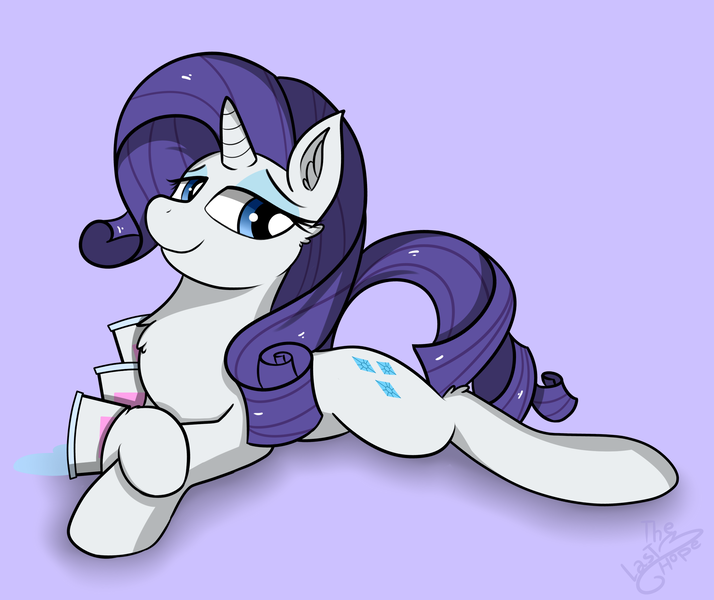 Size: 2500x2100 | Tagged: safe, artist:llhopell, derpibooru import, rarity, pony, unicorn, female, food, ice cream, simple background, solo