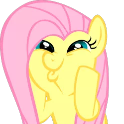 Size: 7110x7135 | Tagged: safe, artist:rainbowplasma, derpibooru import, part of a set, fluttershy, pegasus, pony, bust, cute, dashface, female, funny face, hilarious in hindsight, hooves on cheeks, mare, shyabetes, silly, silly pony, simple background, so awesome, solo, squishy cheeks, transparent background