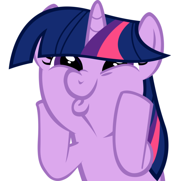 Size: 7082x6742 | Tagged: safe, artist:rainbowplasma, derpibooru import, part of a set, twilight sparkle, pony, unicorn, bust, cute, dashface, female, funny face, hooves on cheeks, mare, silly, silly pony, simple background, so awesome, solo, squishy cheeks, transparent background, twiabetes, unicorn twilight