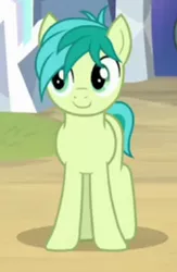 Size: 255x391 | Tagged: safe, derpibooru import, screencap, sandbar, earth pony, pony, uprooted, cropped, cute, male, sandabetes, smiling, solo