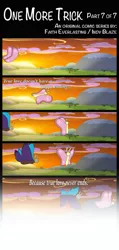 Size: 617x1294 | Tagged: artist:faitheverlasting, butterfly, comic, comic:one more trick, derpibooru import, discord, fluttershy, safe