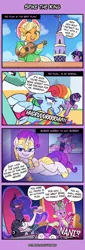 Size: 550x1622 | Tagged: suggestive, artist:lumineko, derpibooru import, applejack, princess luna, rainbow dash, rarity, spike, twilight sparkle, twilight sparkle (alicorn), zephyr breeze, alicorn, bird, goose, pony, sparkle's seven, 4koma, alcohol, alternate hairstyle, animal, apple chord, armor, bedroom eyes, bestiality, casual sex, comic, crown, dialogue, draw me like one of your french girls, drool, drunk, drunk luna, ethereal mane, female, hard-won helm of the sibling supreme, implied sex, interspecies, jewelry, looking at you, luna petting goose, male, mare, megaradash, nani?!, puking rainbows, rainbow dash always dresses in style, regalia, royal guard, royal guard rarity, royal guard zephyr breeze, sex, shipping, speech bubble, spiluna, starry mane, straight, throne, twilight snapple, vomit, vomiting, wine