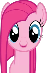 Size: 6000x9302 | Tagged: safe, artist:twilirity, derpibooru import, pinkie pie, pony, happy, pinkamena diane pie, simple background, solo, transparent background, vector