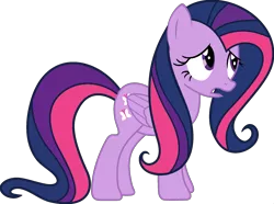 Size: 1920x1427 | Tagged: safe, derpibooru import, edit, vector edit, fluttershy, twilight sparkle, twilight sparkle (alicorn), alicorn, pegasus, pony, ponyar fusion, female, fusion, mare, palette swap, recolor, simple background, transparent background, vector