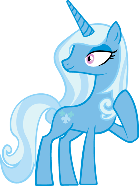 Size: 1920x2565 | Tagged: safe, derpibooru import, edit, vector edit, fleur-de-lis, trixie, pony, unicorn, ponyar fusion, female, fusion, mare, palette swap, recolor, simple background, solo, transparent background, vector