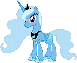 Size: 1920x1566 | Tagged: safe, derpibooru import, edit, vector edit, princess luna, trixie, alicorn, pony, ponyar fusion, alicornified, ethereal mane, female, fusion, hoof shoes, mare, palette swap, peytral, race swap, recolor, simple background, solo, transparent background, trixiecorn, vector