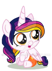 Size: 400x549 | Tagged: safe, artist:pokeponyeq, derpibooru import, oc, oc:celentina, alicorn, pony, baby, baby pony, base used, deviantart watermark, female, filly, obtrusive watermark, simple background, solo, transparent background, watermark