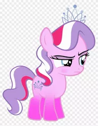 Size: 840x1085 | Tagged: artist needed, safe, deleted from derpibooru, derpibooru import, diamond tiara, earth pony, pony, alpha channel, alternate hairstyle, blushing, checkered background, disappointed, vector