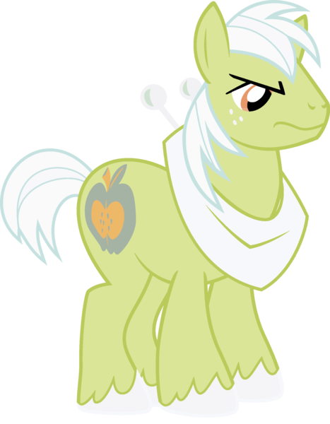 Size: 1920x2468 | Tagged: safe, derpibooru import, edit, vector edit, big macintosh, granny smith, earth pony, pony, ponyar fusion, fusion, male, palette swap, recolor, simple background, solo, stallion, transparent background, vector